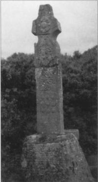 Plate 6: The Kinnitty high cross erected c.859 by Maelsechnaill, king of Tara.