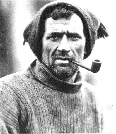 Tom Crean in 1915 on board Endurance, ice-bound in the Weddel Sea. (Scott Polar Research Institute, Cambridge)