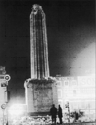 The blowing up of Nelson's Pillar in March 1966-an unofficial gesture that created the iconic image of the jubilee year. (Irish Times)