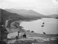 Teelin Harbour, Co. Donegal (near Slieve League)—in 1925 one of the ‘congested districts’ affected by a combination of crop failure, waterlogged turf and a crisis in the fishing industry. (NLI)