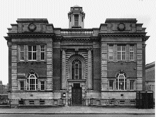 Rathmines library, Dublin, designed by Batchelor and Hicks and opened in 1913.