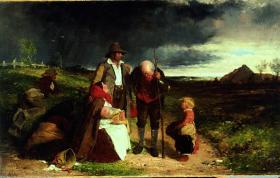 The Eviction, by Erskine Nicol, 1853. (National Gallery of Ireland)