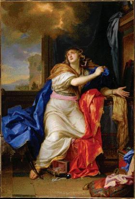 The Penitent Magdalene by Charles le Brun, c. 1650—this painting in particular captivated Tone: ‘The Magdalen of le Brun is, in my mind, worth the whole collection’. (RMN, Paris)
