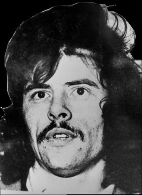 Gerry Adams at the time of his arrest in 1974; he has contended that the IRA’s actions were ‘decisive’ in repelling loyalist attacks. (Victor Patterson)