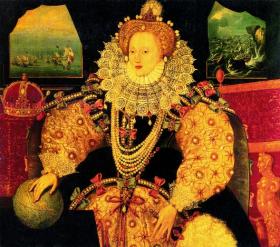 Elizabeth I—although she was excommunicated by Pope Pius V in 1570, it was not until the 1580s that Philip II resolved to topple his erstwhile ally from the English throne and to vest Ireland’s sovereignty in a Continental prince. (National Portrait Gallery, London)