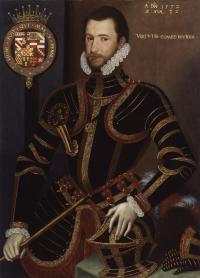 Walter Devereux, first earl of Essex—in spite of investing a large fortune, his disastrous and bloody colonisation scheme in the 1570s destroyed much of north Clandeboye (south Antrim). (National Portrait Gallery, London)