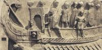 Agricola and Tacitus (fifth and sixth from left) as depicted in a detail of William Brassey Hole’s 1898 Processional Frieze. (Scottish National Portrait Gallery)