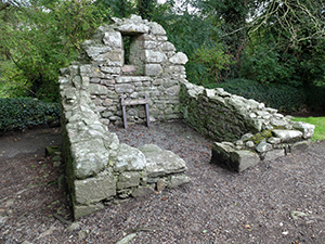 Above: St Mullins, Co. Carlow—among the many ruins you will find a small chapel dedicated to St James.