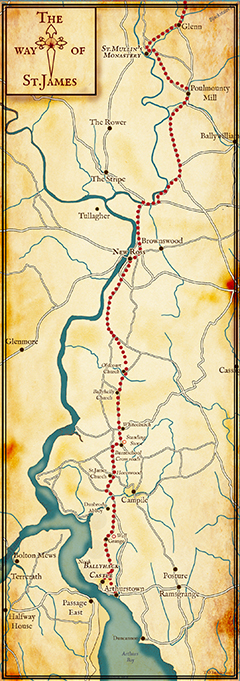 St.James-Pilgrimage-map