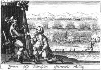 The title of this seventeenth-century print of O'Neill submitting to Mountjoy at Mellifont in March 1603 reflects the view of his departure as a flight from justice.
