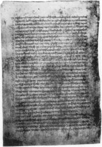 Reduced facsimile of O'Hara MS., folio 20.