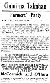 Clann na Talmhan Ireland’s last farmers’ party 3