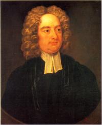 Jonathan Swift by Charles Jervas.(Courtesy of The National Gallery of Ireland)