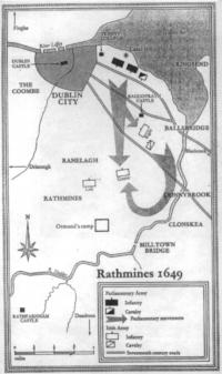 Map of Rathmines 1649