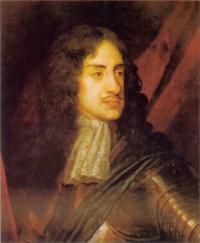 Charles II (1630 - 85) by unknown artist.NATIONAL PORTRAIT GALLERY, LONDON)