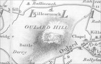 Oulart Hill. (from Valentine Gill's map of County Wexford 7871)