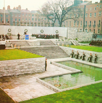 The opening of the Garden of Remembrance