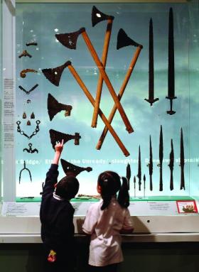 Viking weapons.(All images: Museum of London)