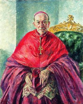 Archbishop John Charles McQuaid of Dublin denounced Noel Browne’s Mother and Child Scheme as ‘communist’ and an invasion of family rights. (National Gallery of Ireland)