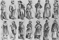 Contemporary cartoons of President Grant in the ‘national costumes’ of the various countries he visited, including Ireland.