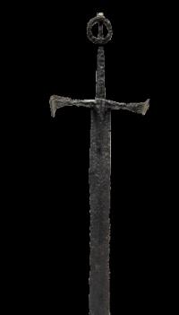 Sixteenth-century Irish sword found in Lough Neagh. (National Museums, Northern Ireland)