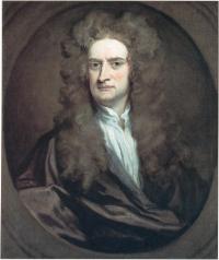 Sir Isaac Newton by Sir Godfrey Kneller[1702].(Courtesy of National Portrait Gallery, London)