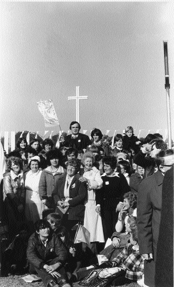 A section of the 1.2 to 1.3 million people who greeted Pope John Paul II in Dublin's Phoenix Park, 1979-despite appearances the Irish Catholic church was already in trouble. (Irish Times)
