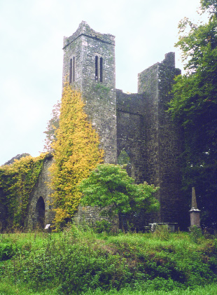 Dunsany church-Michael O'Neill's survey of the medieval parish churches of County Meath drew attention to the ‘great rebuilding campaigns of the early fifteenth century'. (Department of the Environment, Heritage and Local Government)
