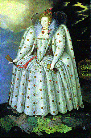 Queen Elizabeth I-on several occasions Archbishop Creagh professed his steadfast loyalty to her. (National Portrait Gallery, London)