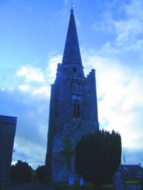 The bell-tower in Kells, Co. Meath, rebuilt and rededicated by Bishop Hugh Brady of Meath, at a time when Plunkett held his living in Girley, just outside Kells. Brady, one of Plunkett’s accusers, despaired of his ‘ragged clergie’, who were both ‘stuborne and ignorantlie blinde’. (Tara McGovern)