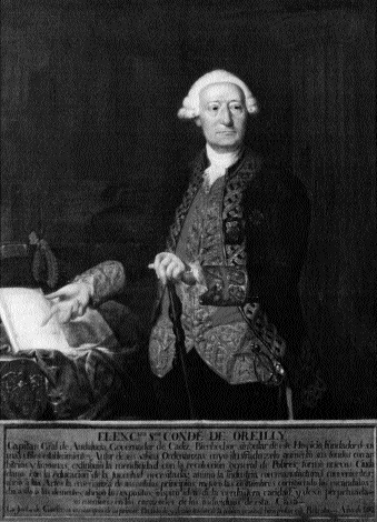 Count Alexander O'Reilly, governor of Cadiz, c.1780s. (Municipal Museum of Cadiz)