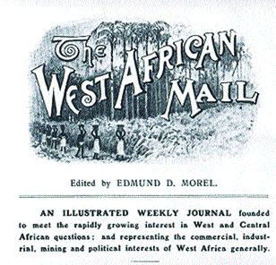 In 1903 she discreetly supported the launch of the West African Mail, under the editorship of the crusading journalist E. D. Morel.