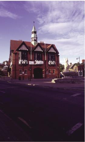 Bray Town Hall before McDonald’s took over the ground floor. (NIAH)