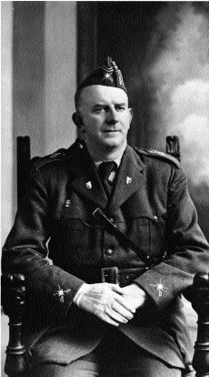 General Eoin O'Duffy in Irish Brigade uniform. (Monaghan County Museum)