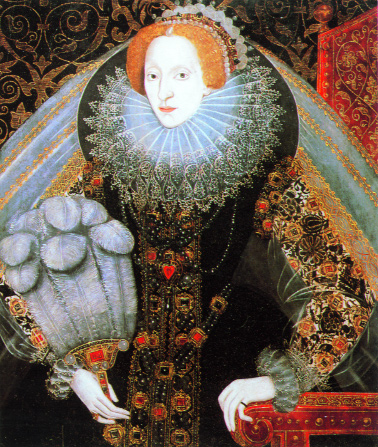 Queen Elizabeth I-the Protestant monarchs of post-Reformation England were not alone in Europe when they found their choice of religion rejected in Ireland. (National Portrait Gallery, London)