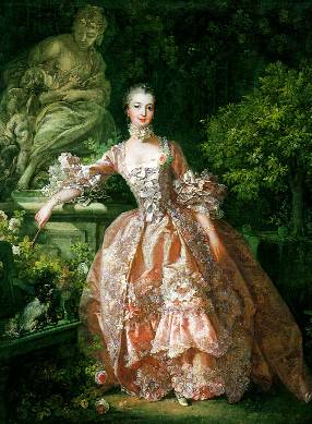Boucher's Madame de Pompadour (1759), the king's ‘official' mistress and Louisa's rival. (Wallace Collection) 
