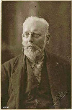 Leading international anarchist Max Nettlau visited Dublin in April 1888. (IISH, Amsterdam)