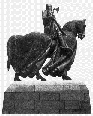 The statue of Robert Bruce at Bannockburn. (Michael Cyprien)