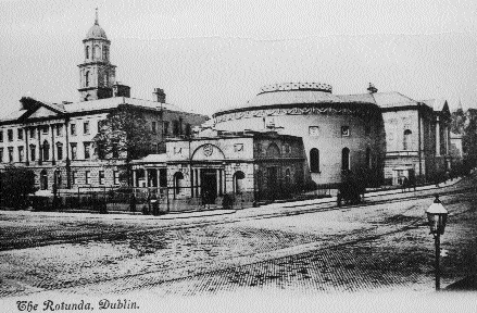 The Rotunda concert rooms, Dublin, where Balfe performed his first concert as a violin soloist at the age of nine in 1817.