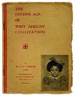 The cover of The golden age of West African civilisation, with a foreword by Erwin Schrödinger.