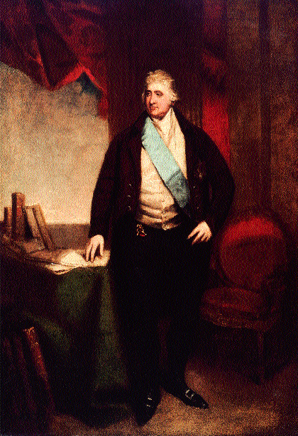 William Robert Fitzgerald, 2nd duke of Leinster by Martin Shee. The duke's bizarre offer of arms to the rebels, his acceptance of the rebel surrender on 25 July and the fact that rank-and-file participants believed that he was secretly on their side all led the government to question his role in the Maynooth rising. (National Gallery of Ireland)