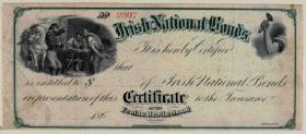 An American Fenian bond from the 1860s. The Fenians were an international phenomenon with a presence on all six continents. (National Museum of Ireland)
