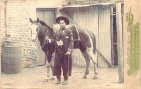 Irish-Argentinian Thomas Young in his ‘gaucho’ Sunday best c. 1930s. Over time, descendants of the Irish came to perceive themselves as Argentinians. (Centro Argentino Irlandés de San Pedro)
