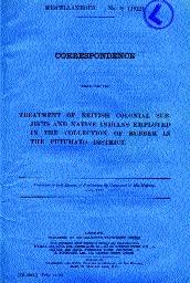 Casement’s Blue Book, published in 1912, hastened the financial collapse of the extractive rubber market in the Amazon. As a result, investment in the market now shifted from latex extraction to the new market for plantation rubber in south-east Asia.