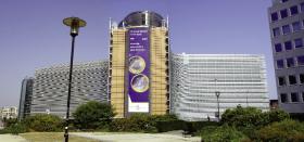 The Berlaymont Building in Brussels, headquarters of the European Commission.
