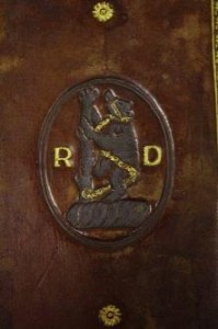 Book belonging to Robert Dudley, earl of Leicester.