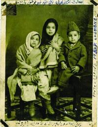 In response to a Channel 4 documentary to mark the 60th anniversary of the partition of India in March 2007, this photo of three Muslim children, taken in Ludhiana, Punjab, in January 1947, was posted by ‘Shakila’ on the About Film website. It shows her mother (centre), Aunt Anwer (left) and Uncle Bali (right). All three survived a c. 100-mile trek to Lahore on the Pakistani side of the border, but in the confusion Anwer was separated from the others and wasn’t reunited with her family until 1975. (http://aboutfilm.wordpress.com/category/partition-of-india/)