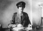 wife, Edith Vane-Tempest-Stewart (inset, in the uniform of commandant of the Women’s Legion, 1915)
