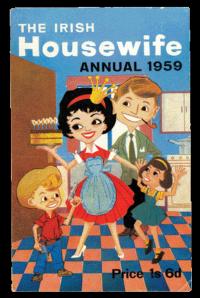 Cover of the Irish Housewives’ Association magazine, The Irish Housewife, 1959, published from 1946 until 1967. (National Archives of Ireland)