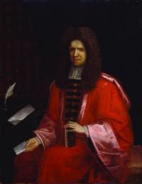 Sir Patrick Dun (1642–1713), elected president of the College of Physicians in Dublin in 1681 and again in 1688. Originally from Aberdeen, he left his considerable fortune for the establishment of a chair of physic at Trinity College and a teaching hospital. (Royal College of Physicians of Ireland)